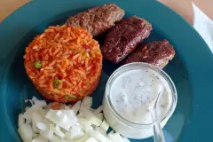 Cevapcici selber machen mit Djuvec-Reis