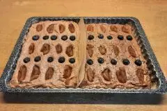 Obst-Blechkuchen zweierlei &ndash; mit Schoko & Nuss
