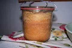 Zitronenkuchen im Glas