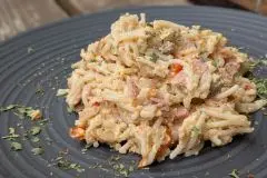 Falsche Spaghetti Carbonara