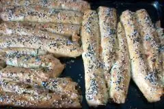 B&ouml;rek mit Hack & M&ouml;hrengr&uuml;n