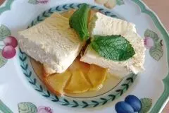 Karamellisierte &Auml;pfel mit Vanilleeis