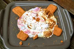 Japanischer Cheesecake: Variation mit Beeren