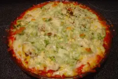 Landfrauen-Hackfleischpizza
