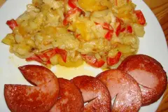 Sahnige Bratkartoffeln mit J&auml;gerschnitzel ohne Panade