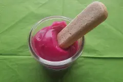 Himbeerpudding