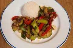 Pak Choi in der Pfanne zubereiten