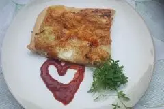 Herzhafter Blechkuchen mit Handkäse "Heiße Hessin"