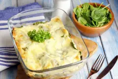 Spinat-Lasagne