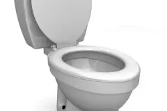 Ablagerungen im Toilettenbecken: Sp&uuml;lkasten reinigen