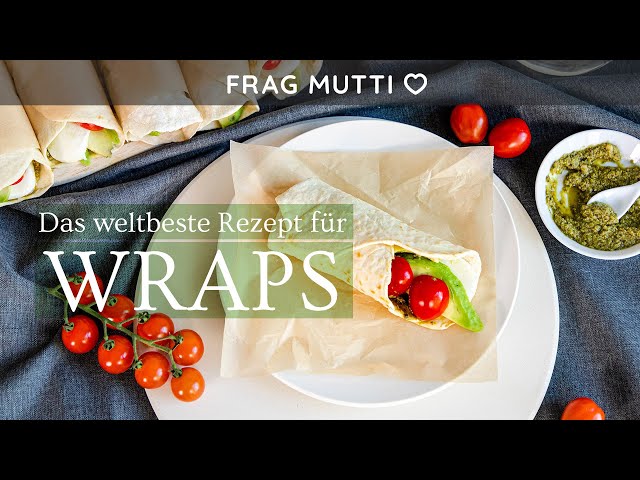 Wrap-Teig selber machen | Tortilla Grundrezept