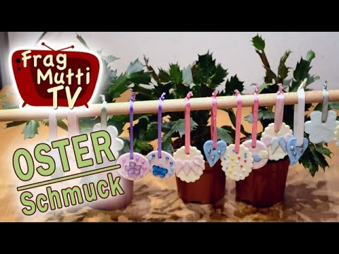Osterschmuck aus Salzteig selber machen | Frag Mutti TV