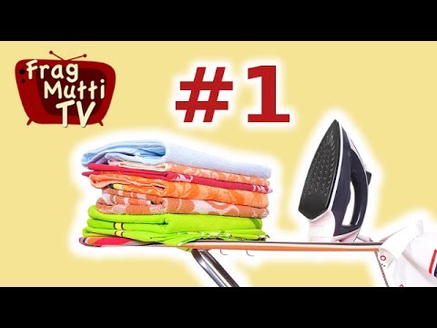Richtig bügeln Teil 1 - Grundlagen - Frag Mutti TV