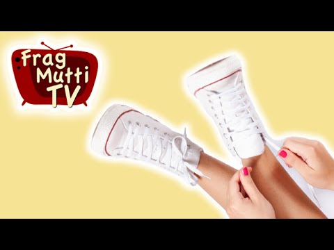Schnürsenkel gehen auf / richtig binden | Frag Mutti TV