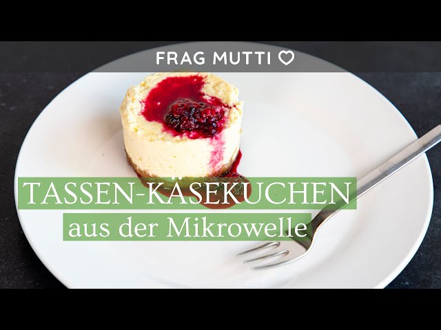 Tassen-Käsekuchen aus der Mikrowelle