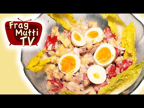 Thunfischsalat mit Apfel & Ei | Frag Mutti TV