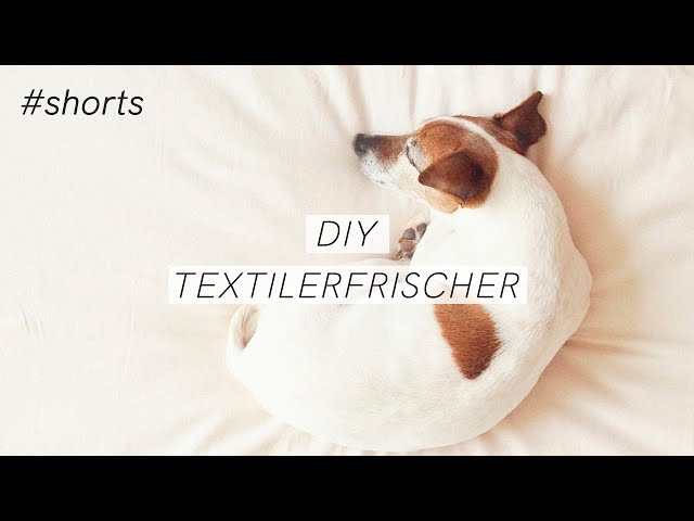 Textilerfrischer selber machen - nur 3 Zutaten