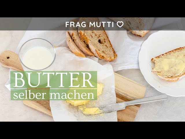 Butter selber machen