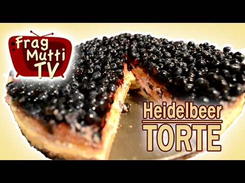 Heidelbeertorte mit Quark | Frag Mutti TV