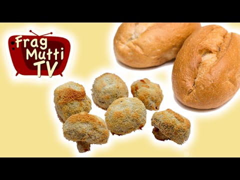 Semmelbrösel & panierte Champignons selber machen