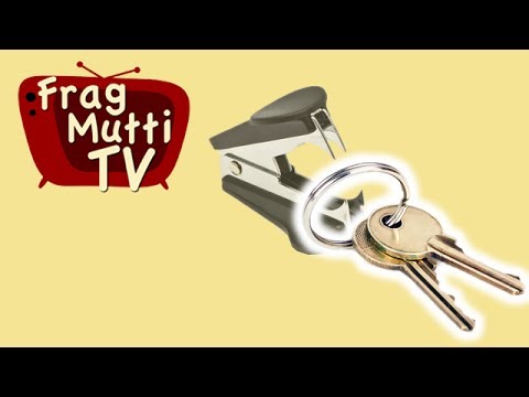 Schlüsselring einfach öffnen - Frag Mutti TV