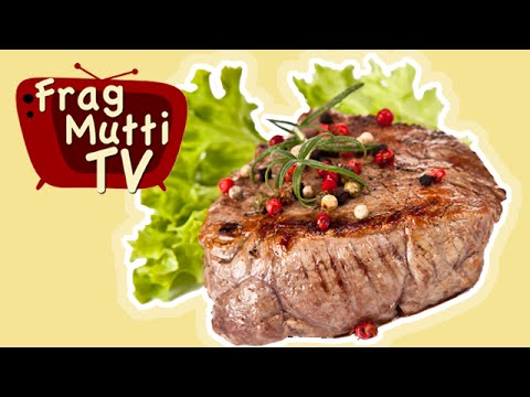 Video: Steak richtig braten - saftig, rare, medium, lecker